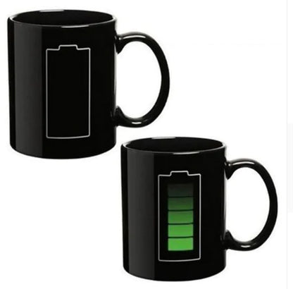 "Chargable" Thermo Sensitive Coffee Mug