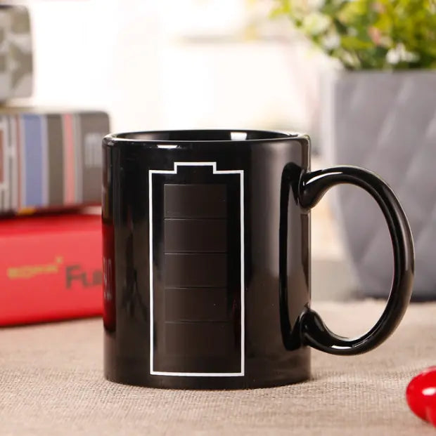 "Chargable" Thermo Sensitive Coffee Mug