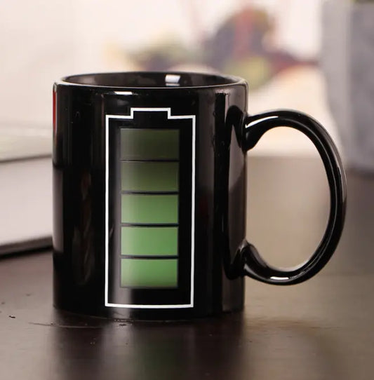 "Chargable" Thermo Sensitive Coffee Mug